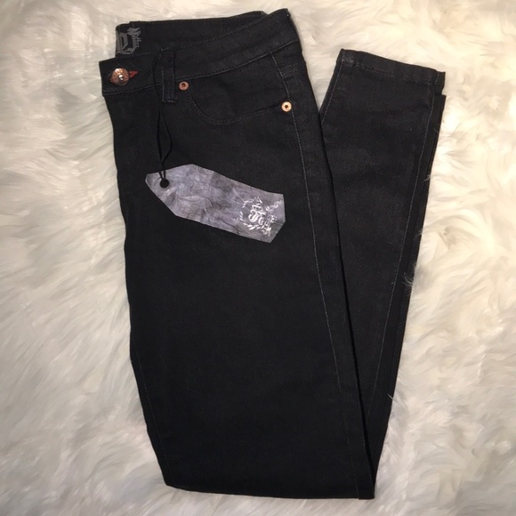 sneak peek black jeans